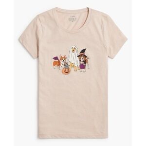 j.crew halloween pets collector tee S dogs in costumes :)